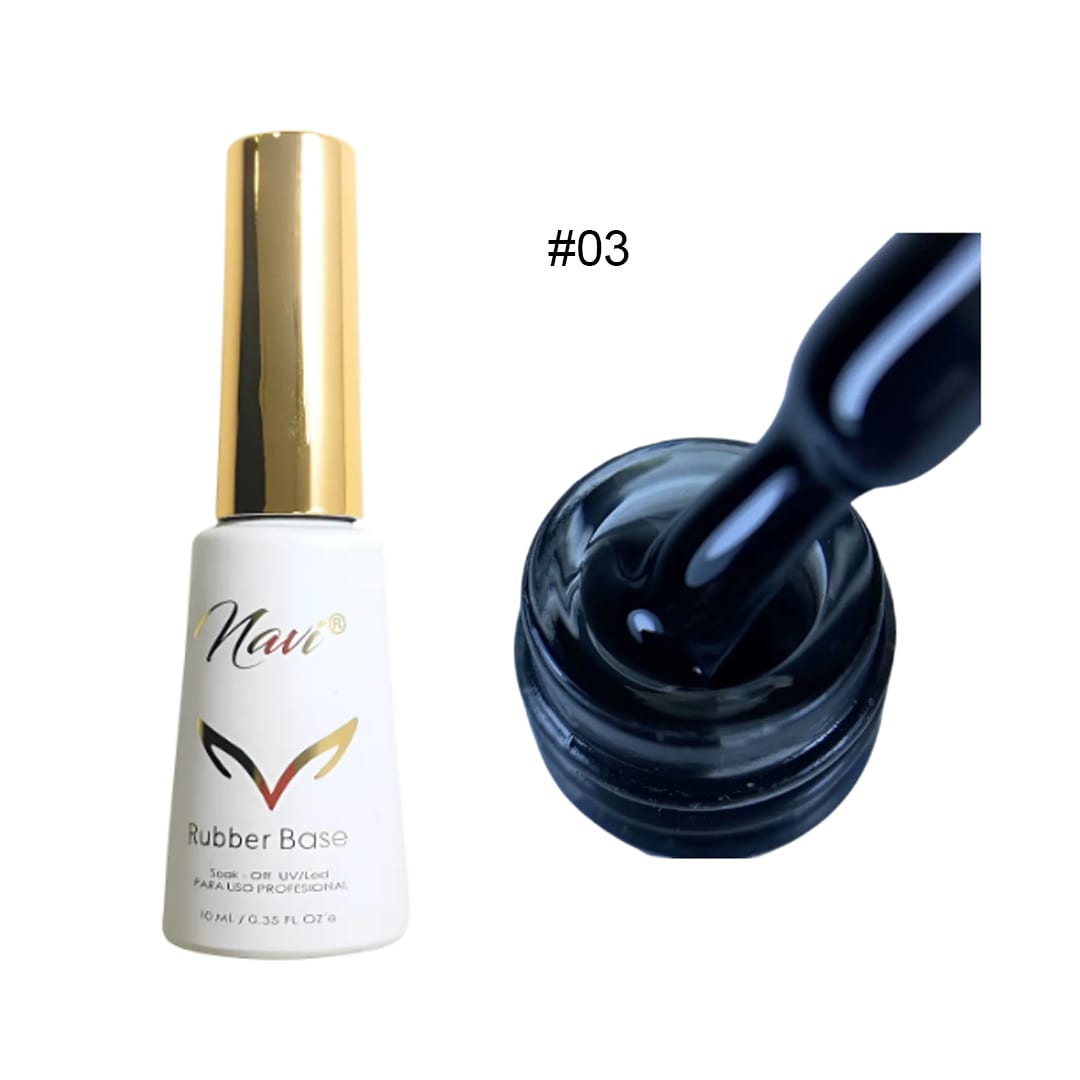 Rubber Base #03 Navi 10ml (Negro)1