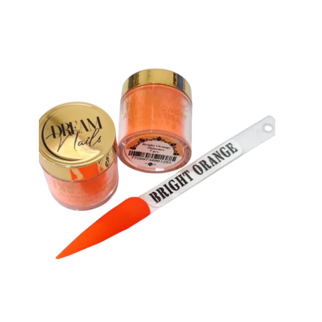 Acrilico de color Brigth Orange Dream Nail 7gr1