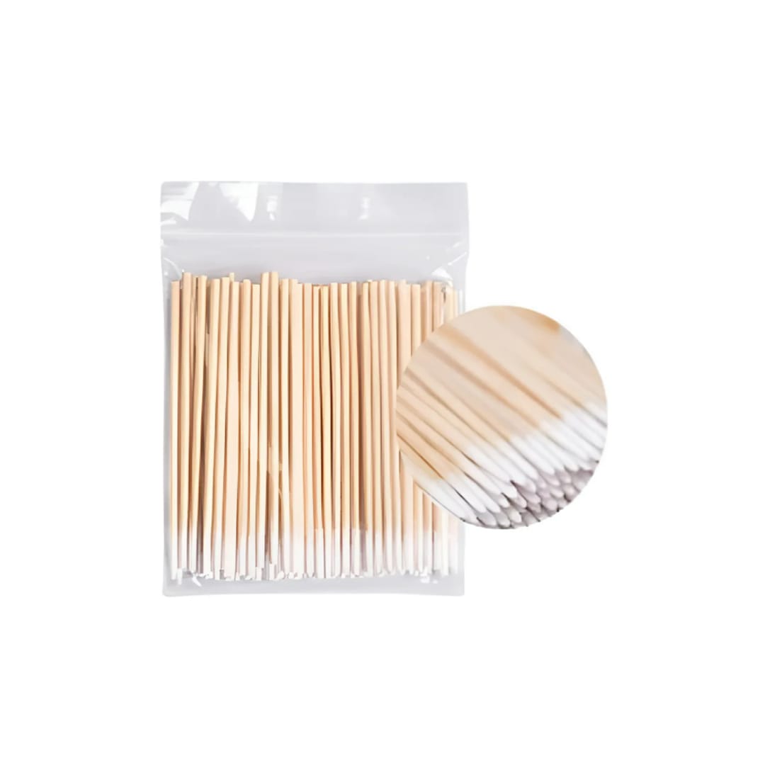 Palito Con Algodon Para Manicure 100u1