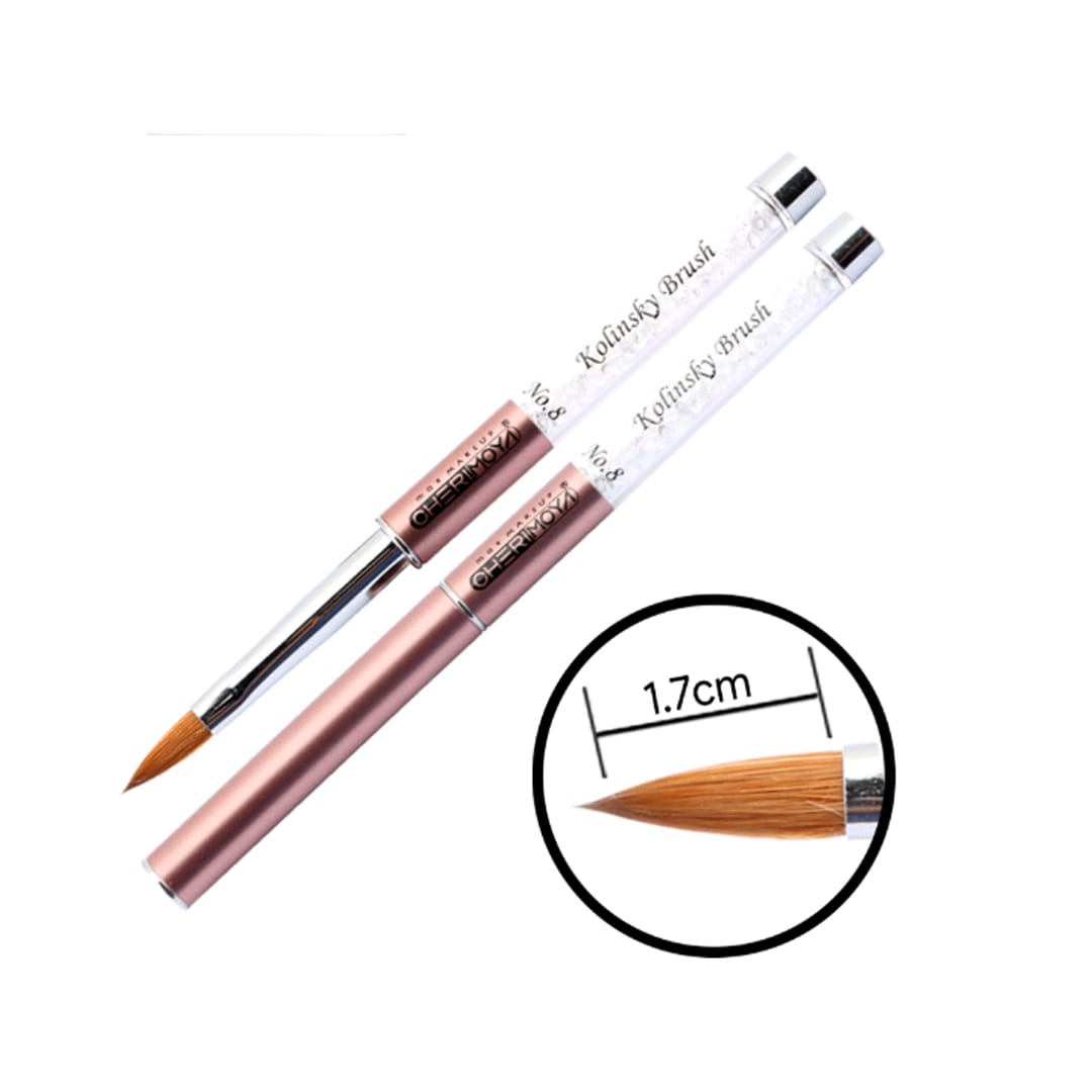 Pincel Kolinsky #8 Cherimoya1