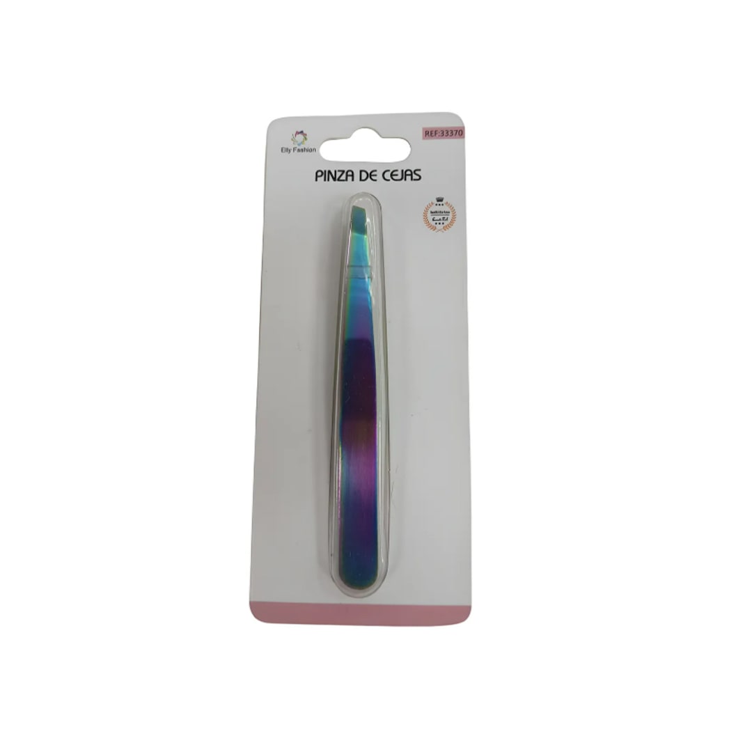 Pinza De Cejas Elly Fashion Tornasol1