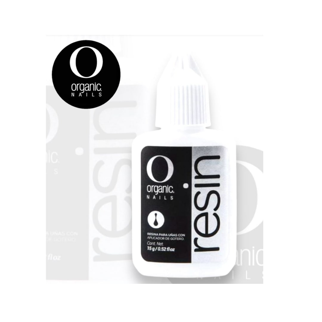 Pegamento O Resina Para Uñas Gotero Organic 15gr1