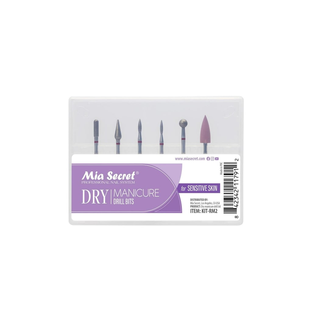 Kit de Fresa Manicura Rusa Drill Bits Mia Secret KIT-RM21