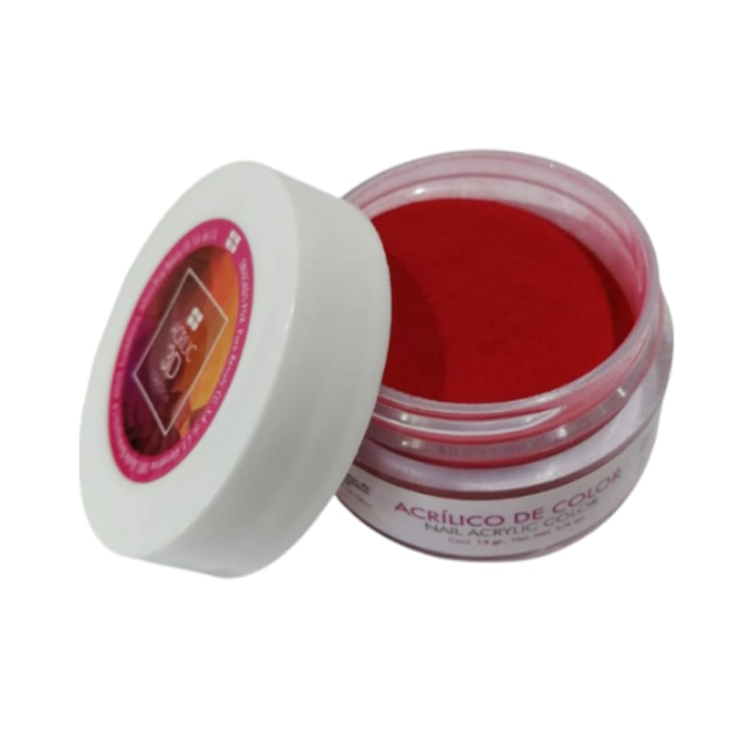 Acrilico Rojo Nail Factory 14gr1