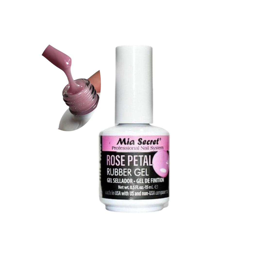 Rubber Top Gel Rose Petal 15ml Mia Secret1