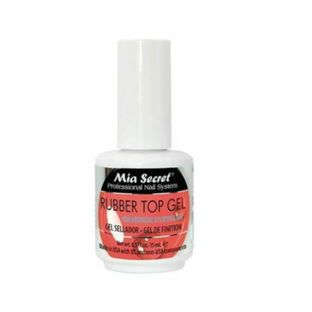 Rubber Top Gel Clear 15ml Mia Secret1
