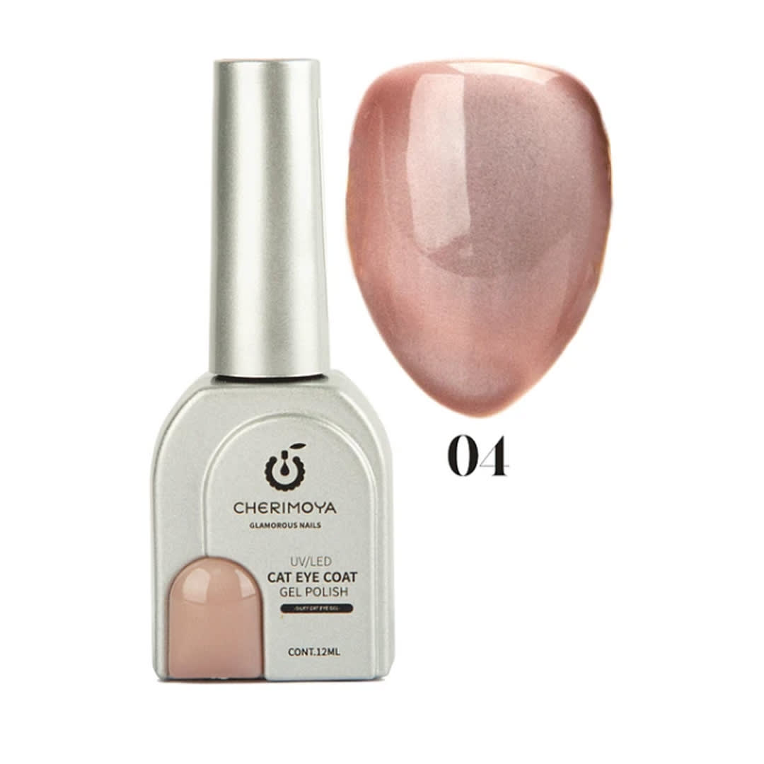 Esmalte Ojo de Gato Satin #004 Cherimoya1