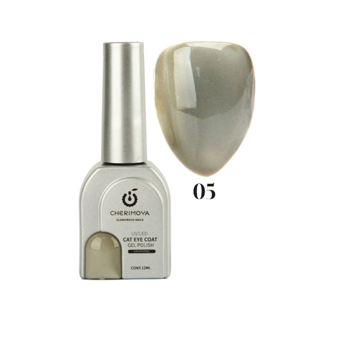 Esmalte Ojo de Gato Satin #005 Cherimoya1