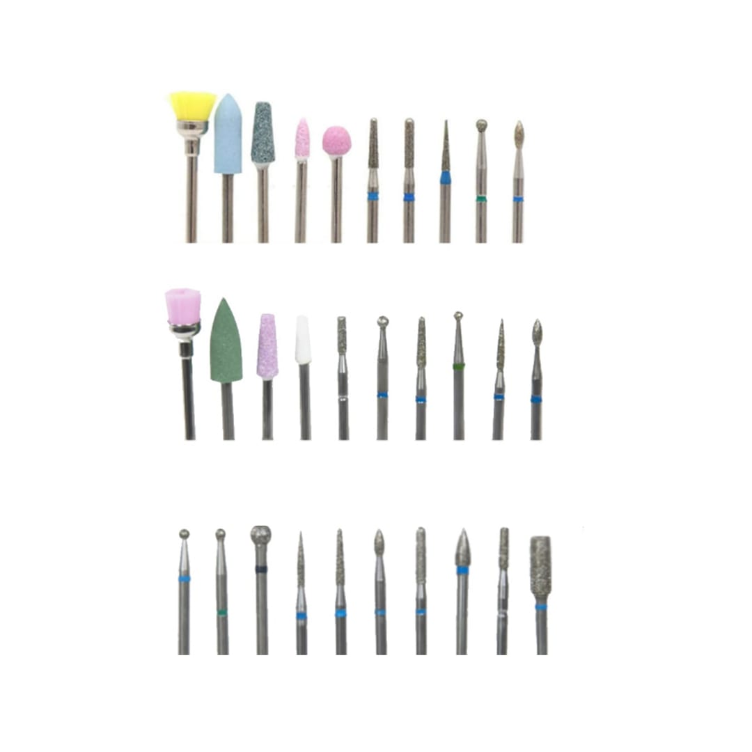 Set de 10 Fresas para cuticula1