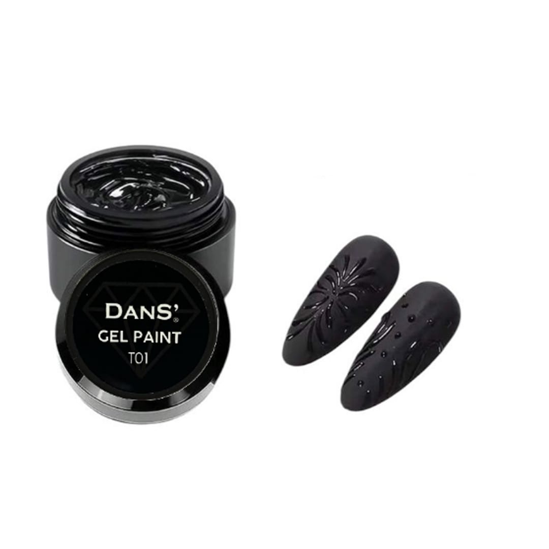 Gel Paint Negro Dans #T01 3gr1