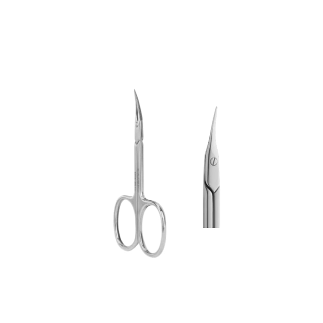 Tijera Para Cutículas Expert 50/1 Staleks Pro Plateado1