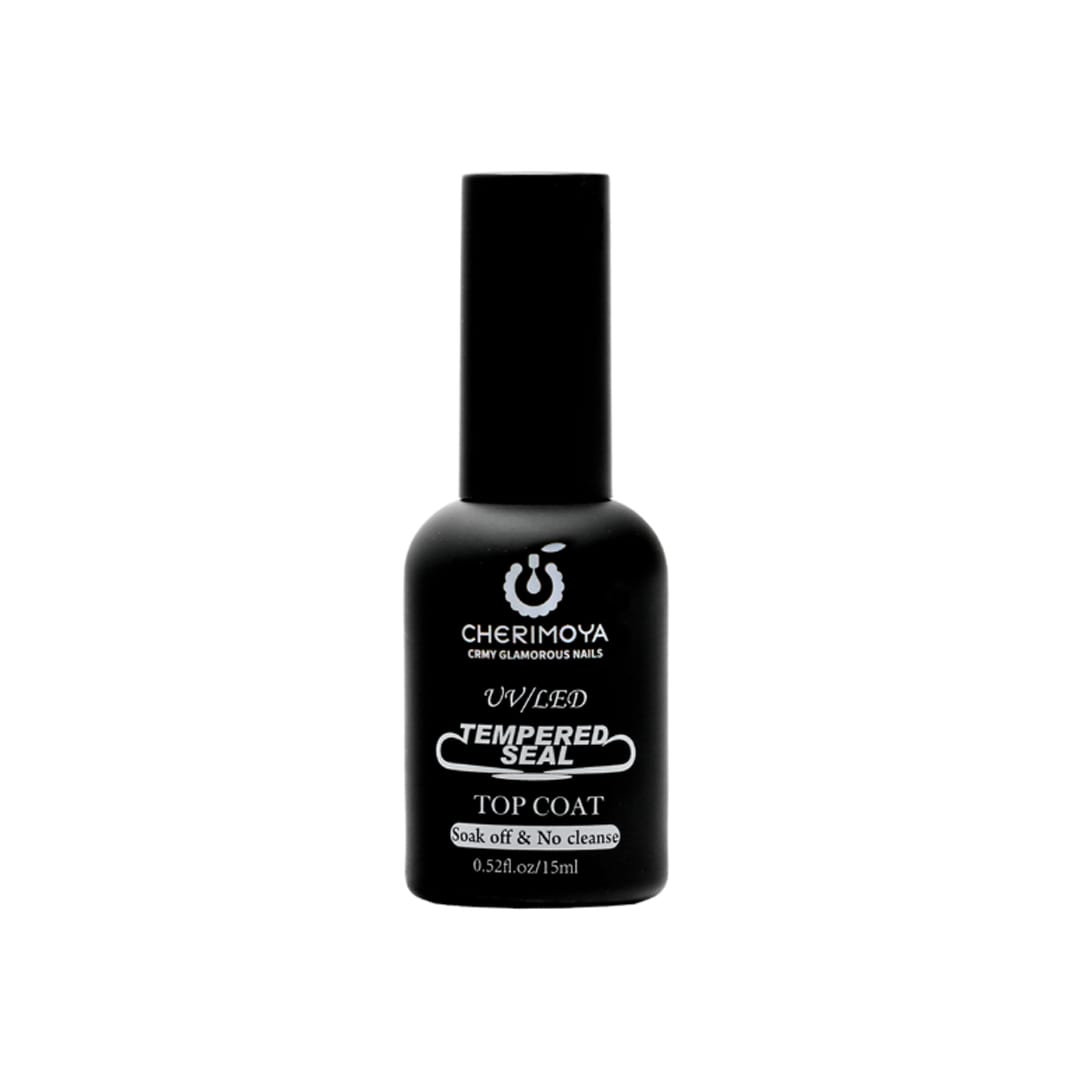 Top Coat Tempered (Efecto Vidrio Templado) Cherimoya 15ml1