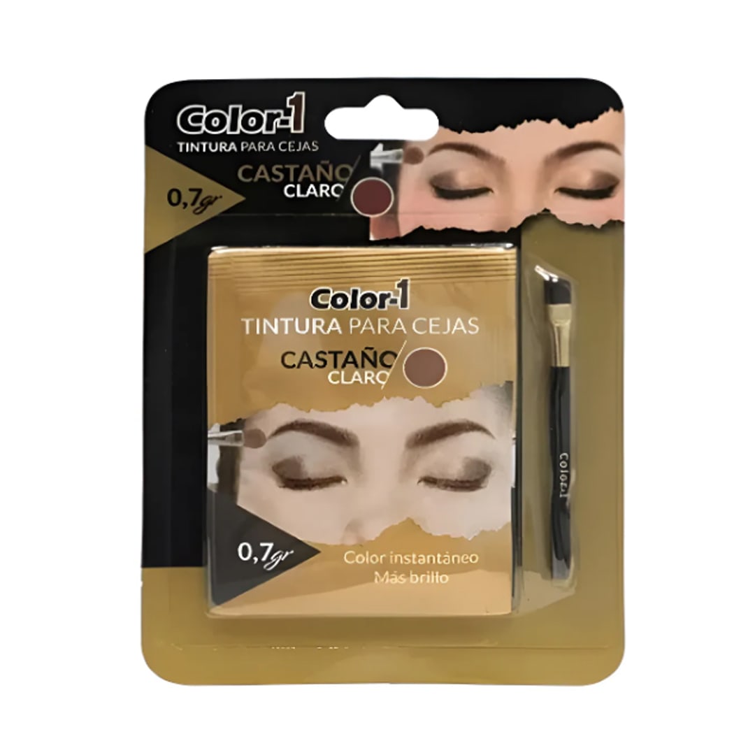 Tinte Para Cejas Castaño Claro Color 1 0,7g1