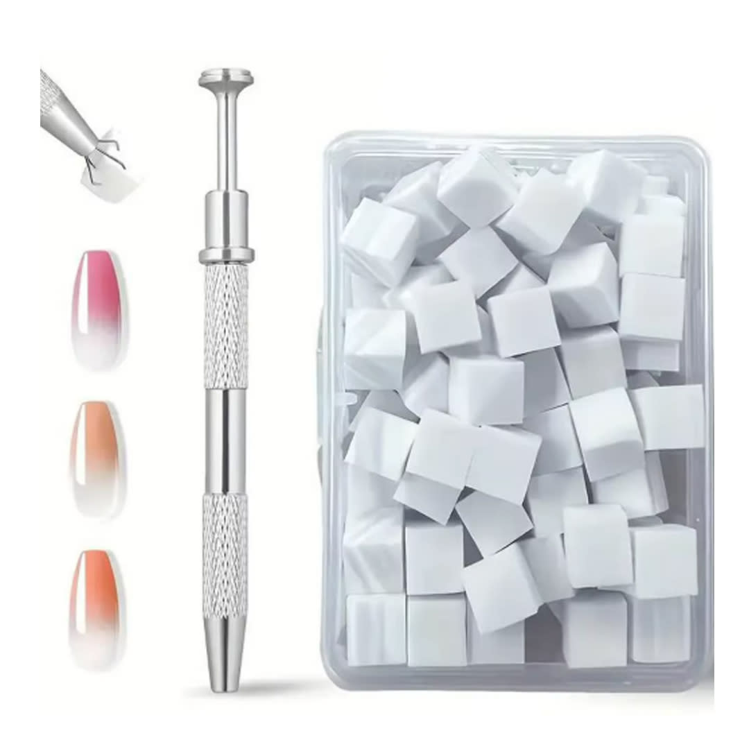 Set de esponjas para degrade + Lapiz tomador1