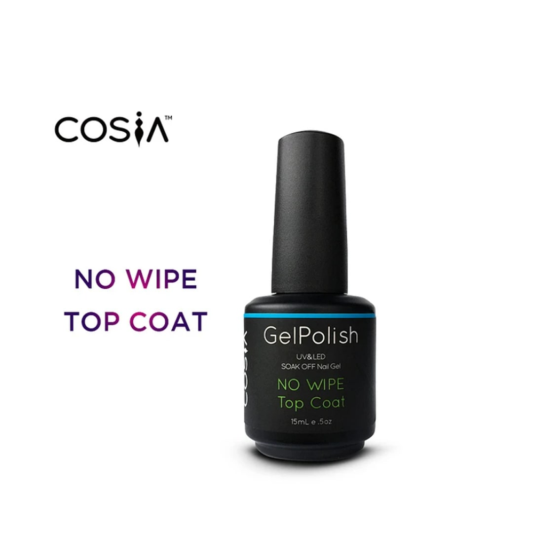 Top Coat 15ml Cosia (Transparente/Sin Capa De Inhibición)1