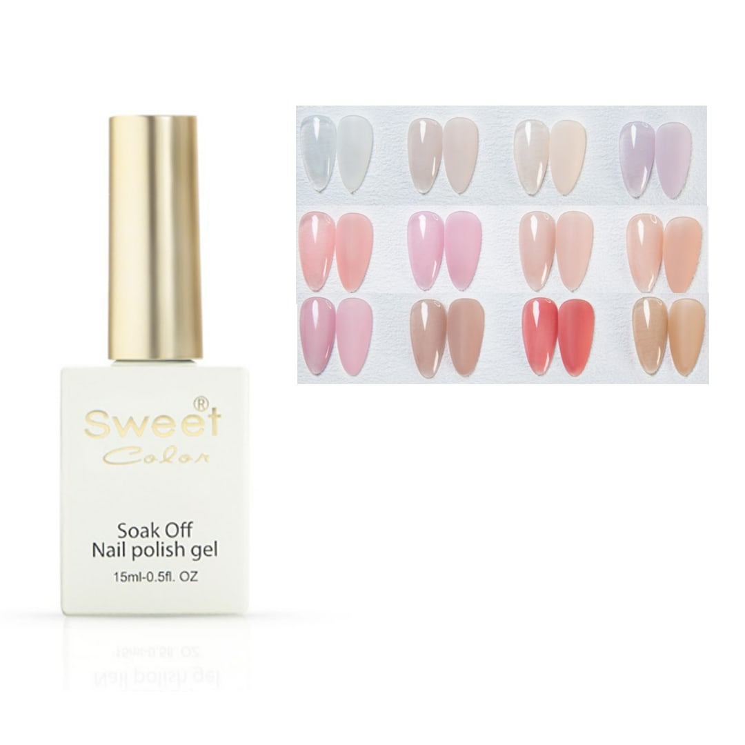 Esmalte Transparent Nude Sweet Color 15ml1