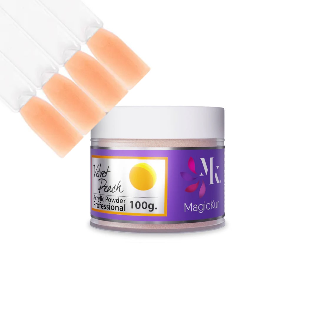 Acrilico Velvet Peach Magickur 100gr1