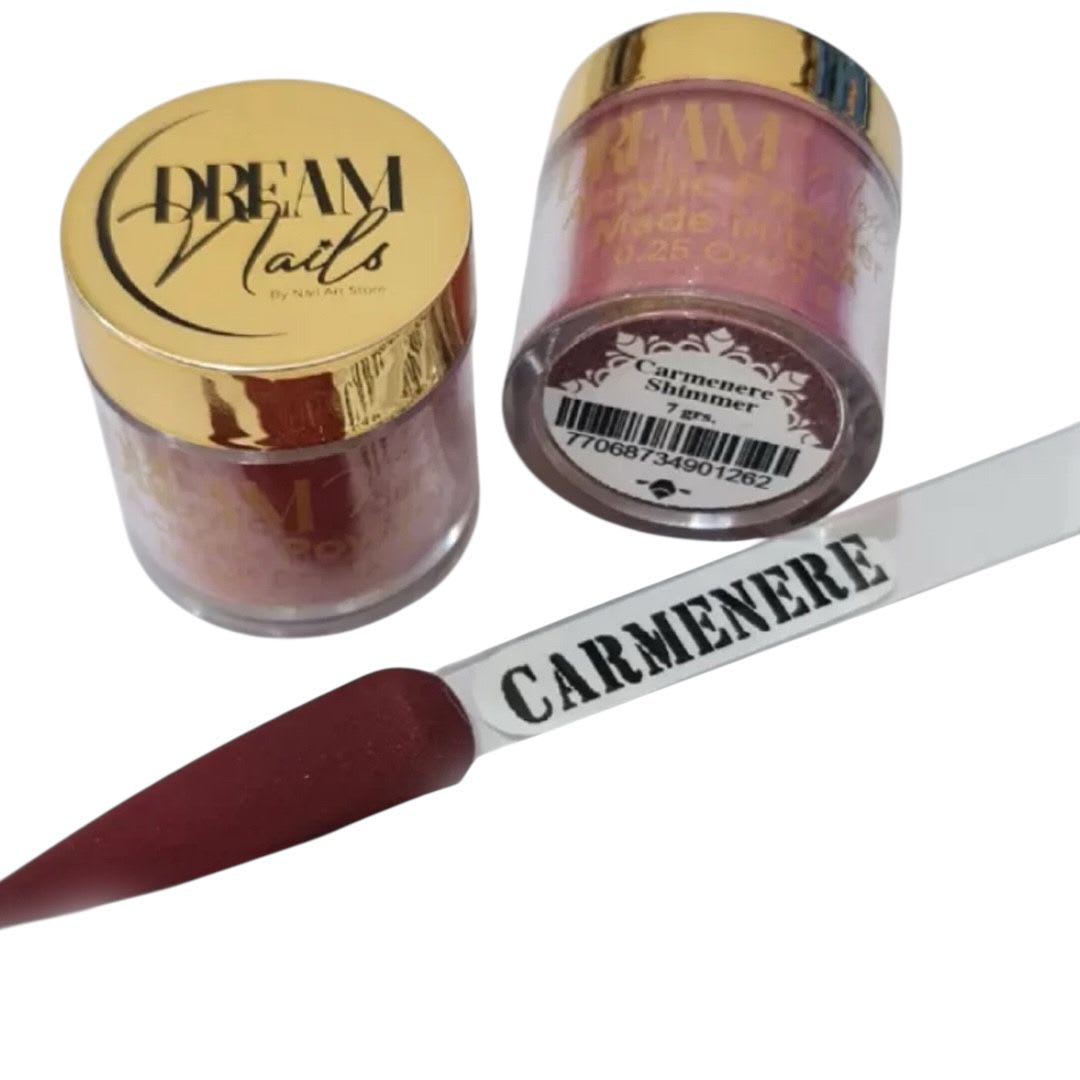 Acrilico de color Carmenere Dream Nail 7gr1