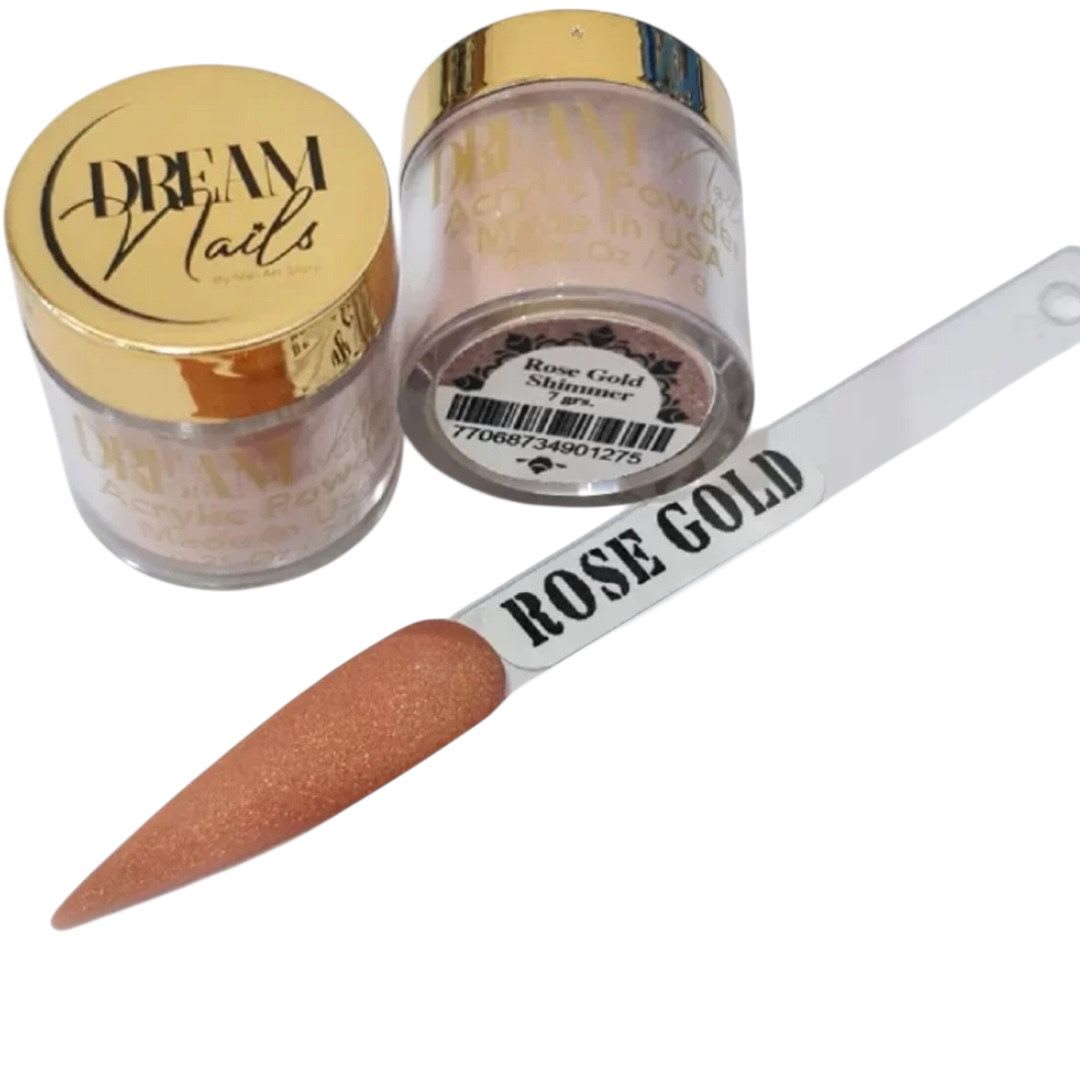 Acrilico de color Rose Gold Dream Nail 7gr1