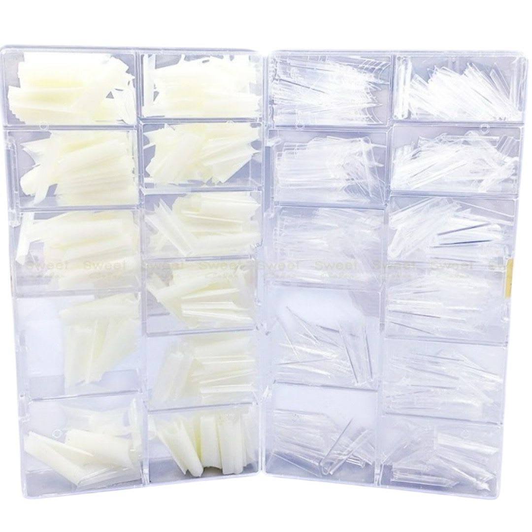 Tips Coffin Sweet Color 500unid2