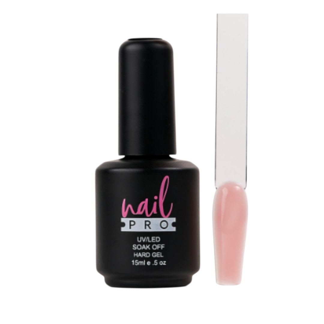 Hard Gel #001 Nail Pro 15ml (Nude Pink)1