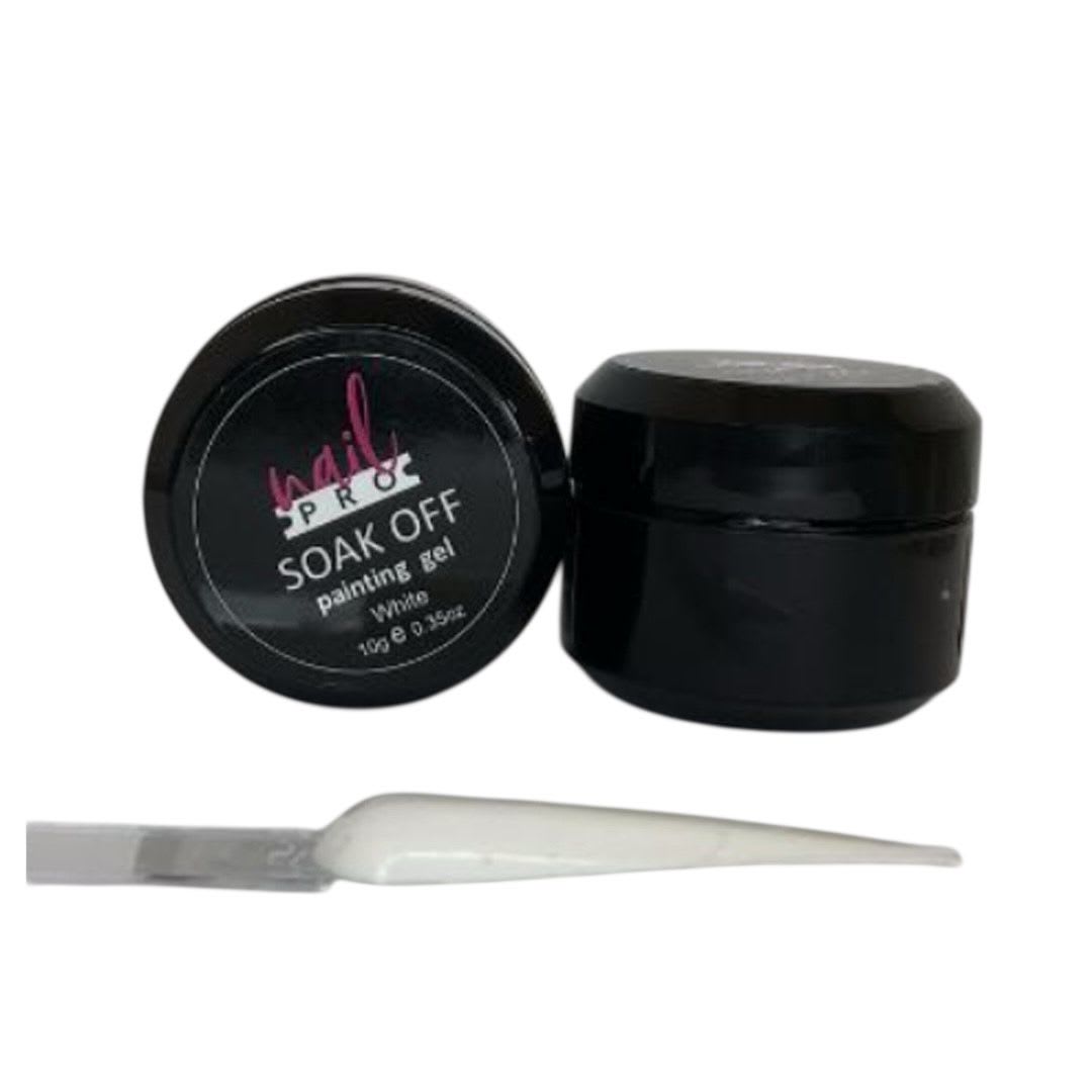 Gel Paint Nail Pro Blanco 10gr1