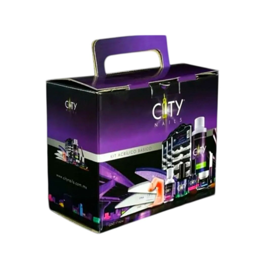 Kit de Acrilico City Nails1