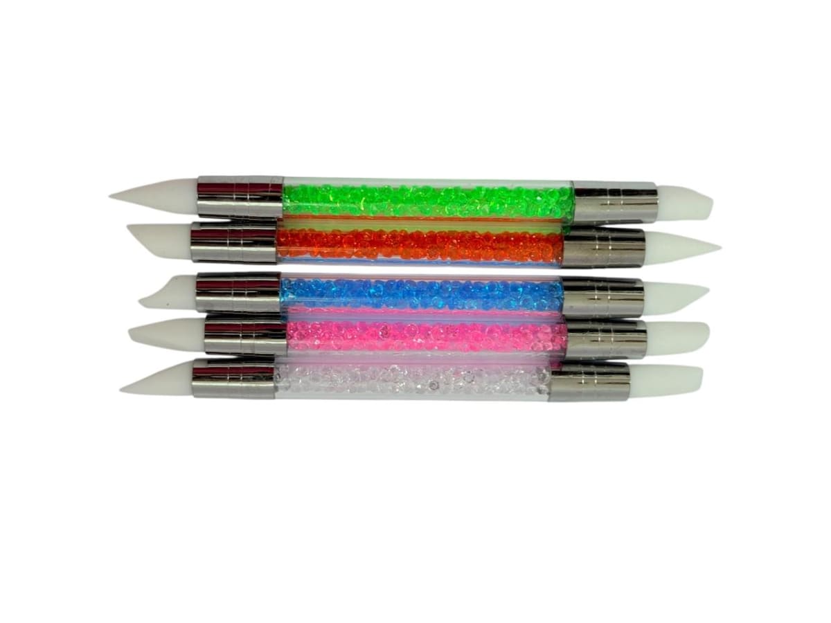 Set de 5 pinceles Silicona Dobles1