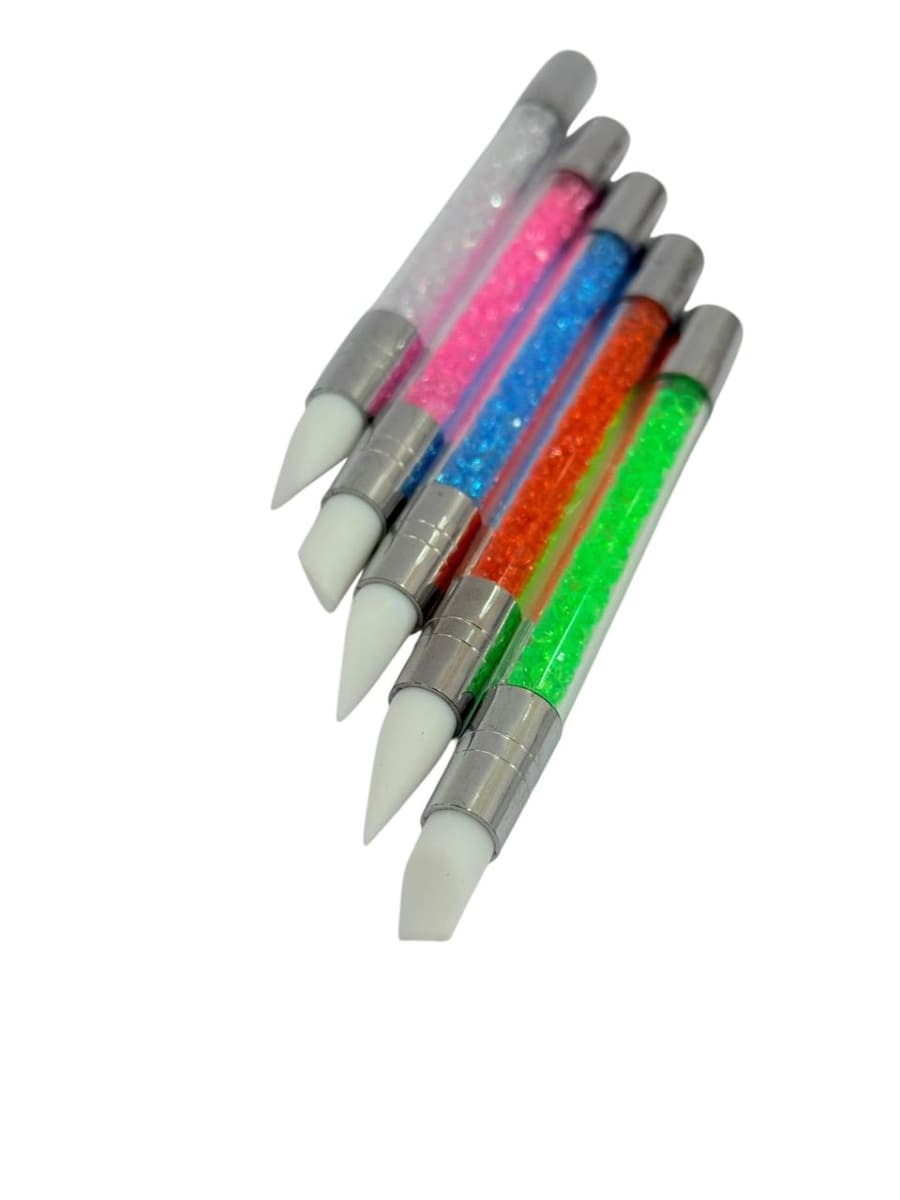 Set de 5 pinceles Silicona Dobles2
