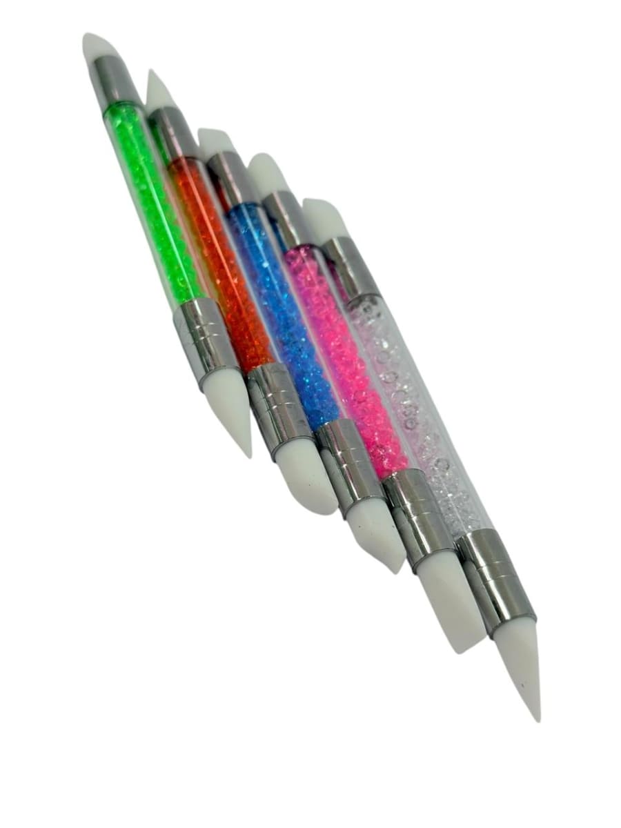 Set de 5 pinceles Silicona Dobles3