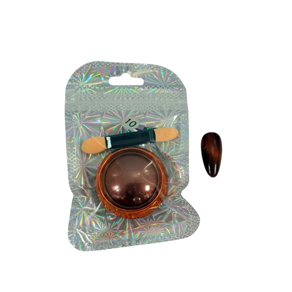 Efecto Ojo de Gato Rojo en Polvo HMJ1