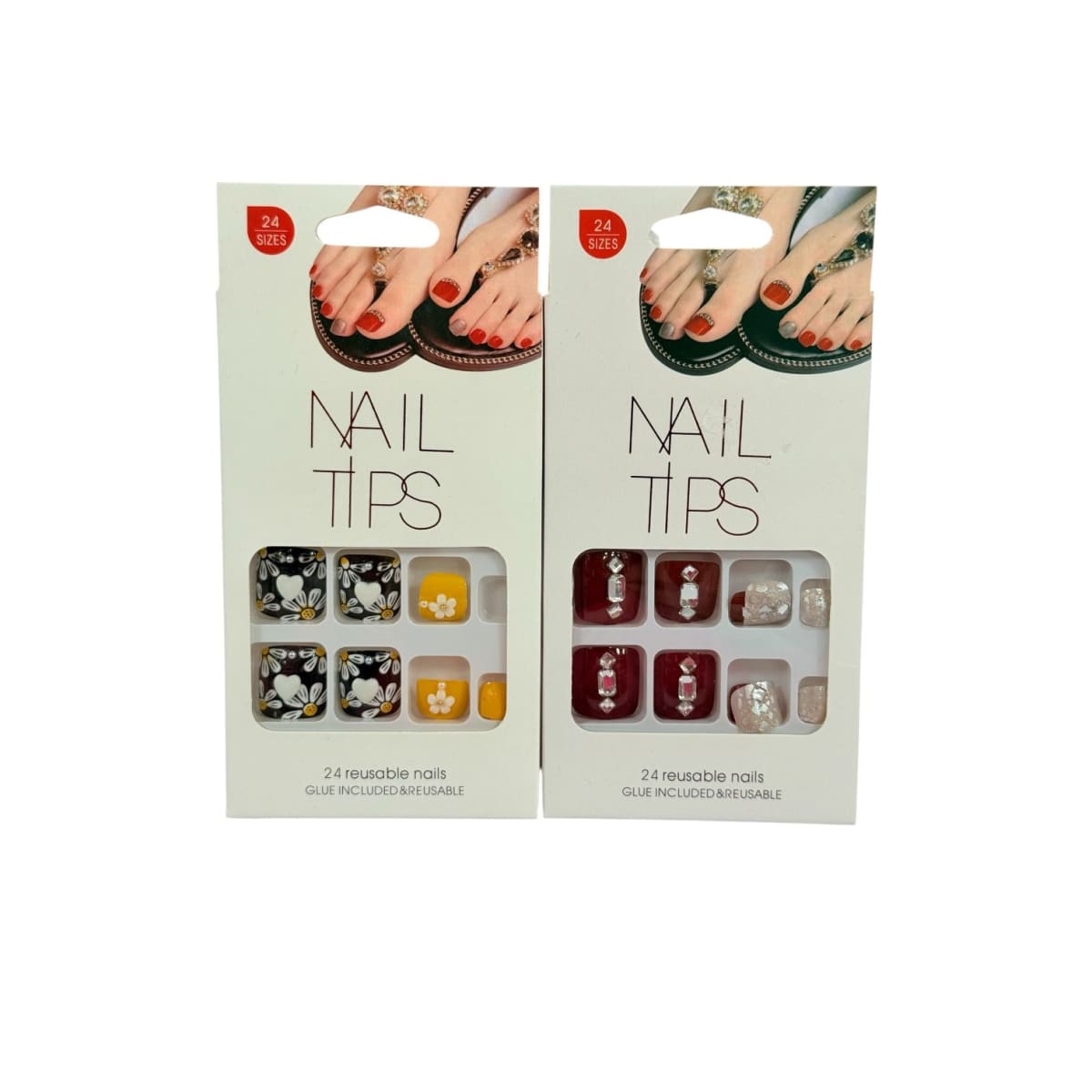 Uñas Press On para Pie2