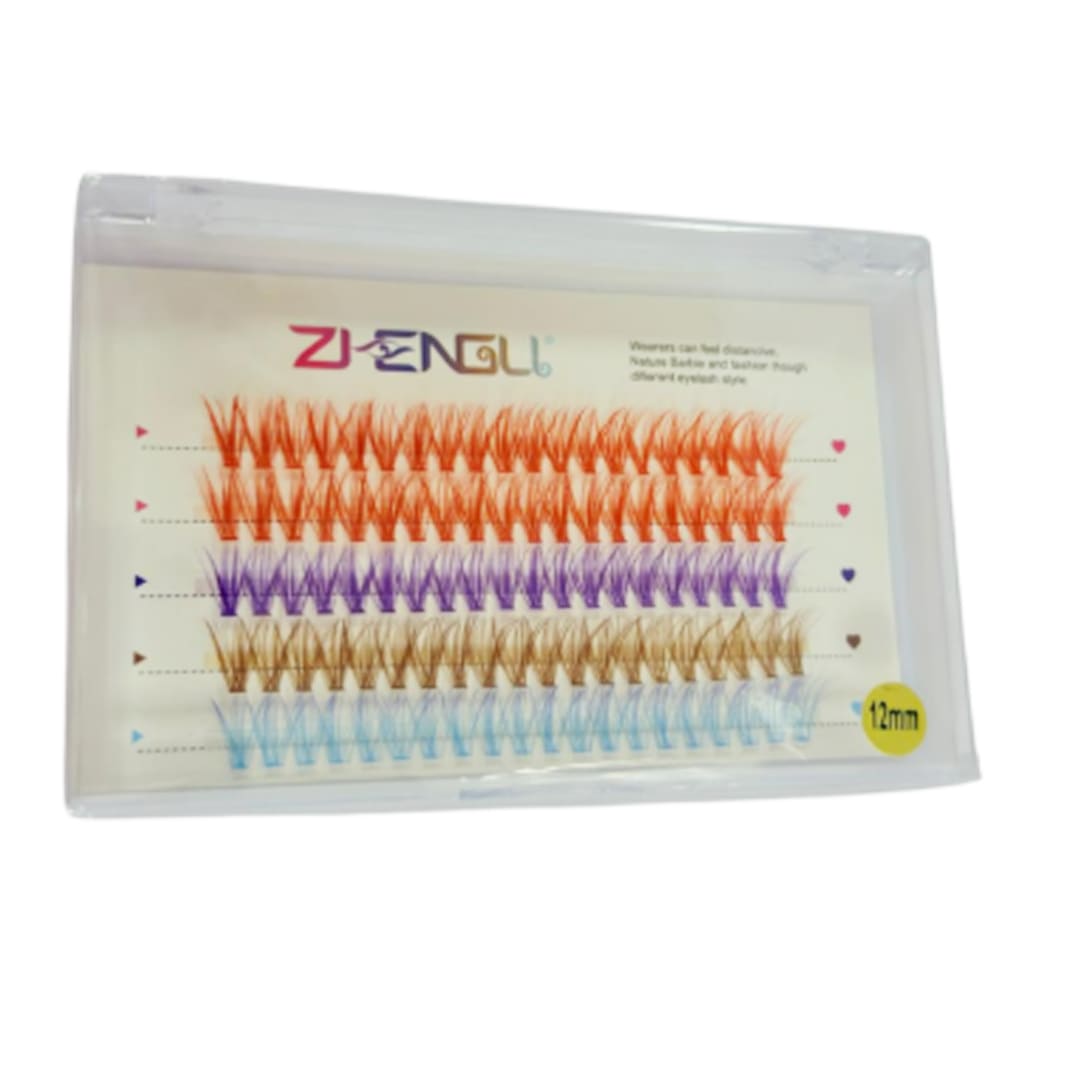Pestañas por punto de colores Ziengli2