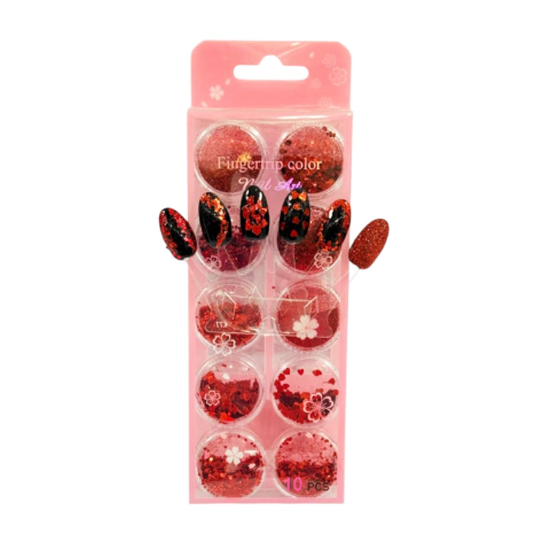 Glitter Fingertip Color3