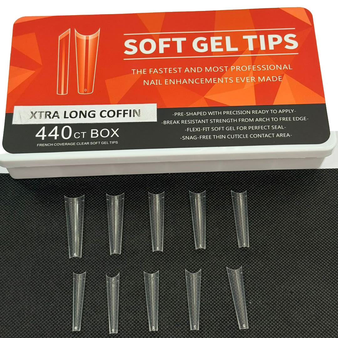 Tips Soft Xtra Long Coffin Box 440unid1