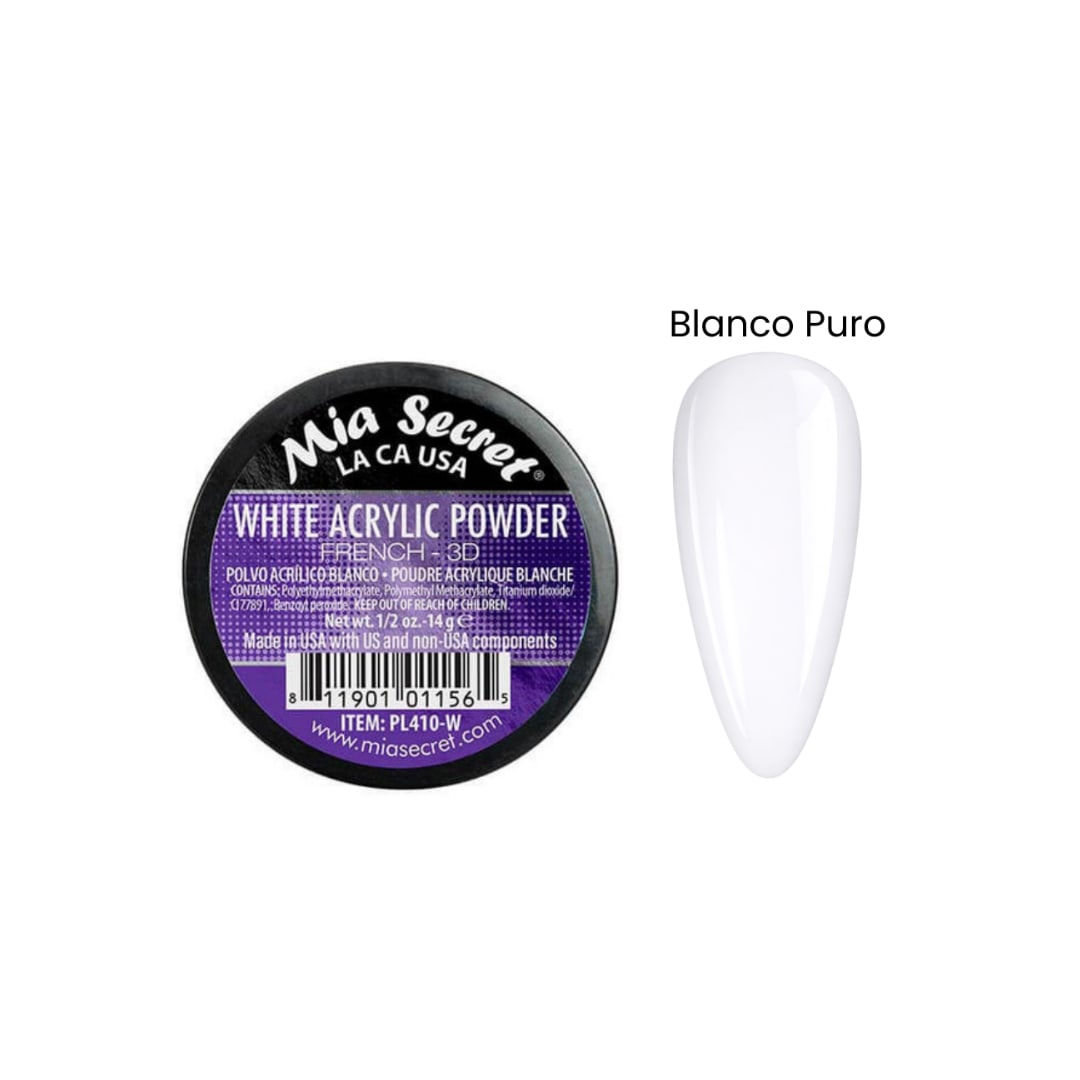 Acrilico White Mia Secret 15gr1