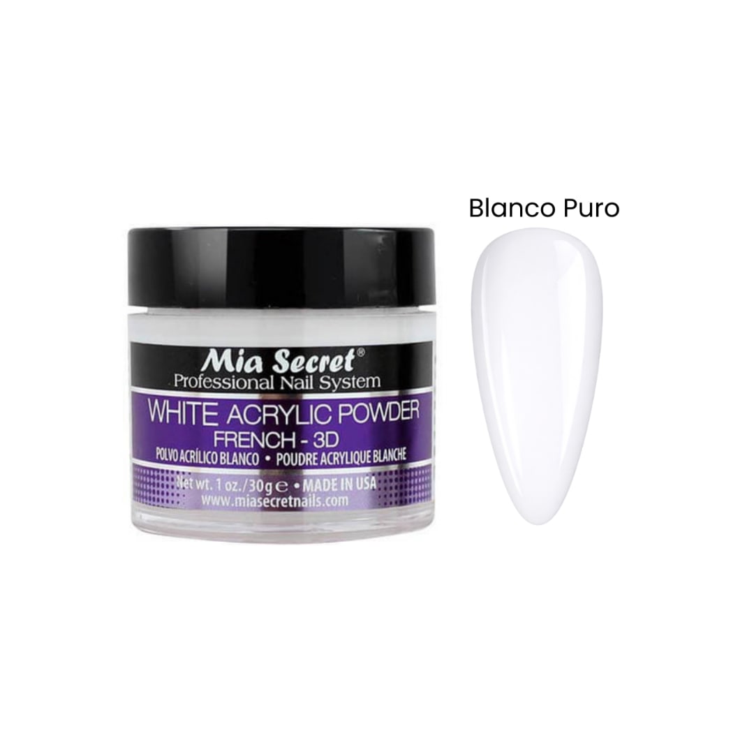 Acrilico White Mia Secret 30gr1