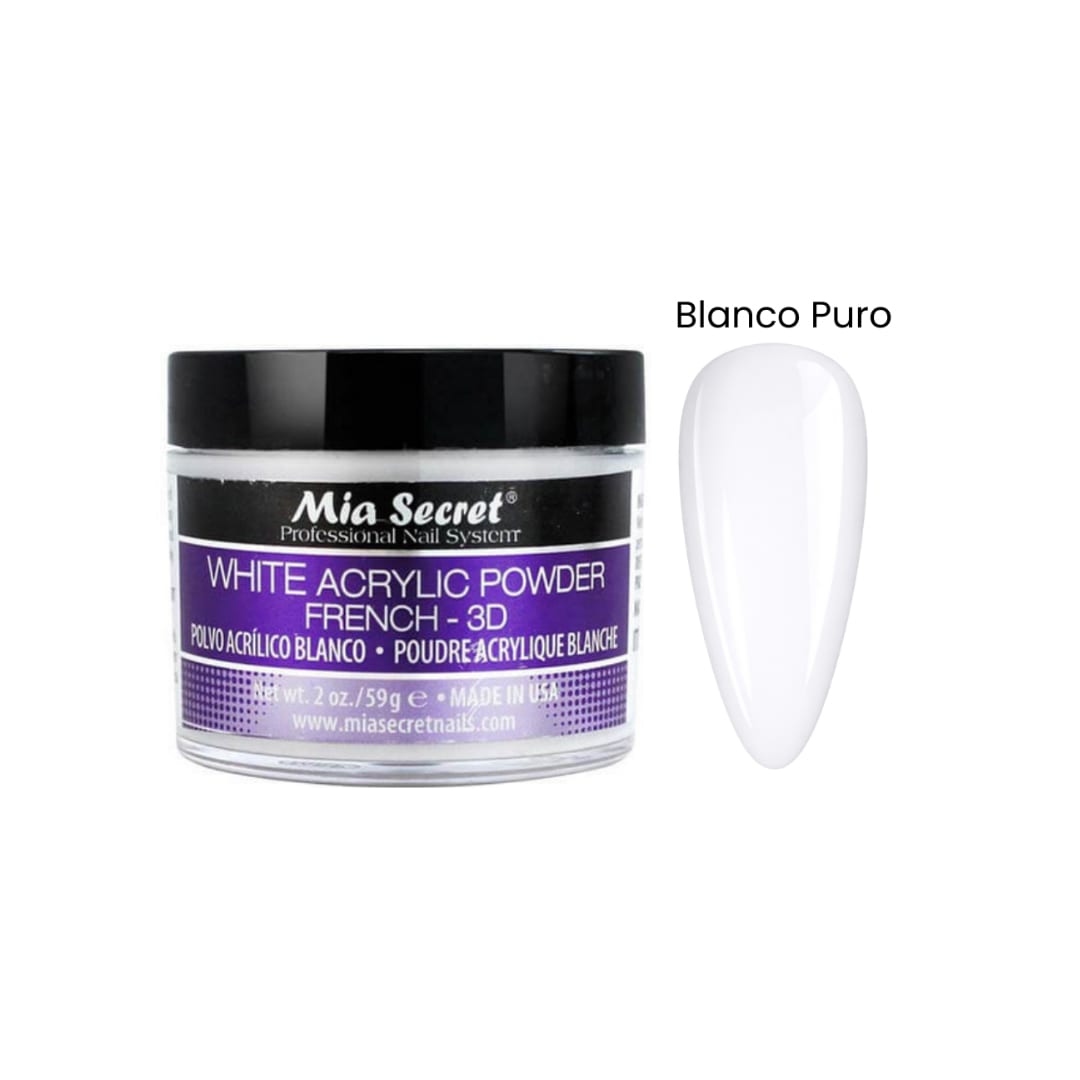 Acrilico White Mia Secret 59gr1