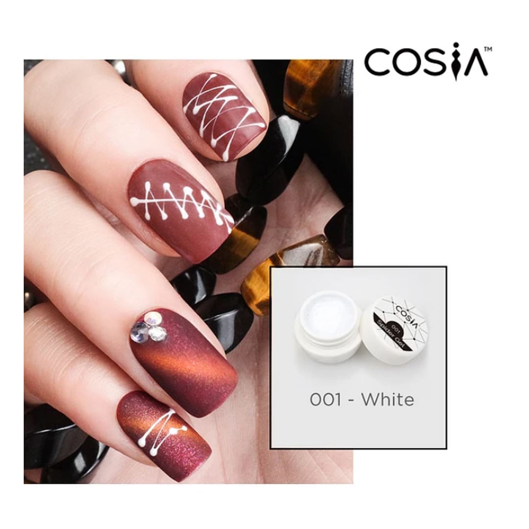 Gel Paint Spider Gel Cosia Blanco #001 8gr1