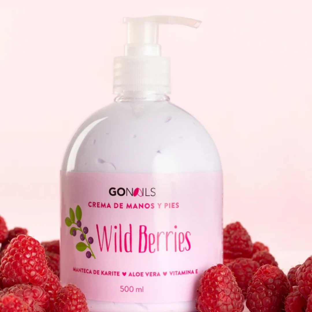 Crema De Manos Y Pies Wild Berries Go Nails 500ml1
