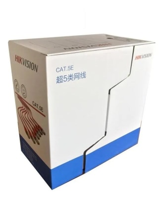 Cable Utp CAT5E CCA UNIFILAR 305M HIKVISION