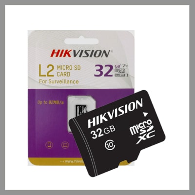 MICRO SD 32G Clase 10 500 Ciclos HIKVISION