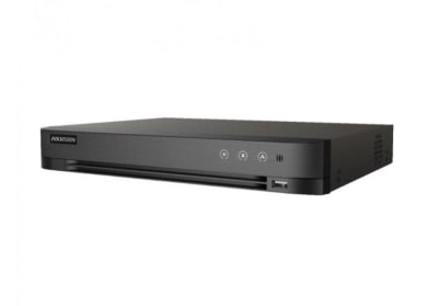DVR PentaHibrido Hikvision 8CH + 2IP 8MP H265+ 1 AUD ACUSENSE