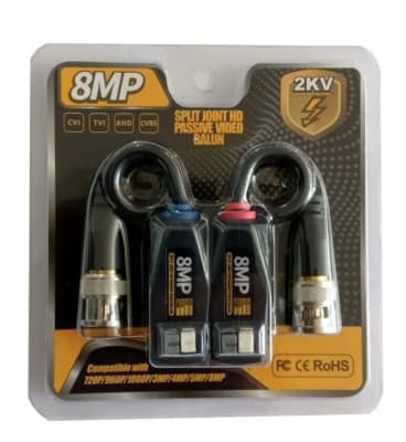Balun Para Cctv Cam 4K 8MP