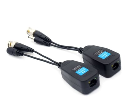 Balun Para Cctv Cam Rj45 Poder Y Video1