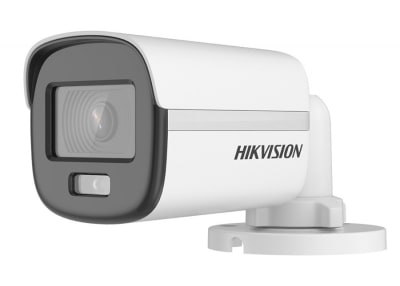 CAMARA TVI Hikvision BULLET 2MP ColorVu Luz Blanca 20m. Meta. 2.8mm