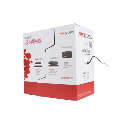 Cable Utp CAT5E EXTERIOR 305M 100% COB HIKVISION