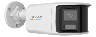 Hikvision Cámara Bullet IP 6MP IR Micrófono microSD 180° ALARMA BALIZA