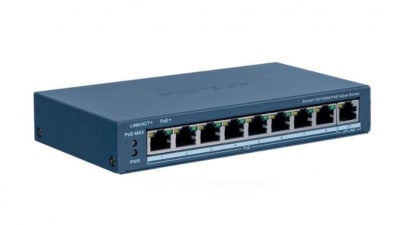 SWITCH 8FE POE + 1GE SMART HIKVISION