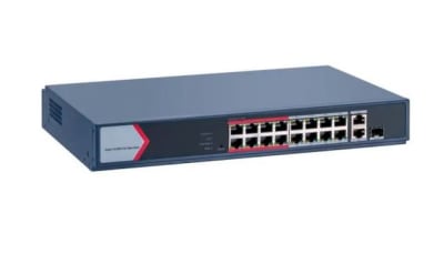 Switch 16FE PoE +1GE + 1SFP Smart  Hikvision